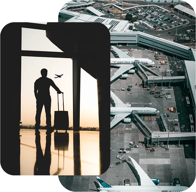 Istanbul airplane ticket illustration