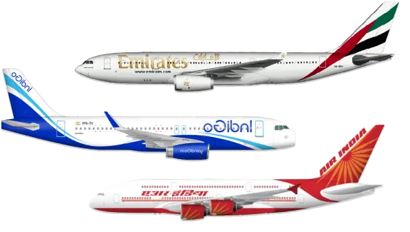 Istanbul airplane ticket illustration